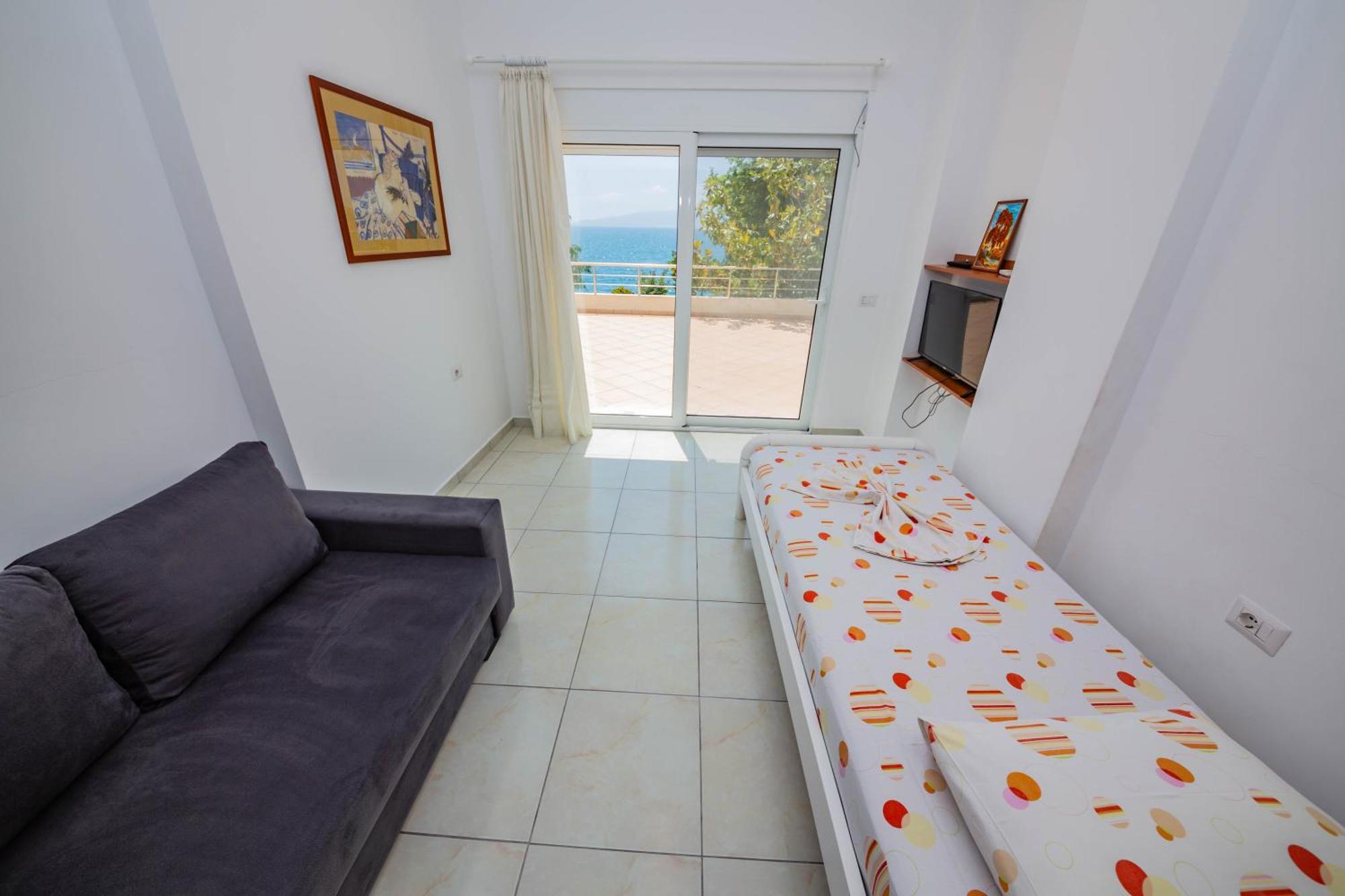 Apartments Cikuli Sarandë Værelse billede